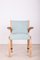 French Oak Dining Chairs by Hugues Steiner for Steiner, 1960s, Set of 6 5