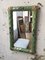 Small Antique Wood-Framed Mirror 1