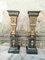 Antique Neoclassical Bronze and Marble Columns, Set of 2 5