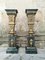 Antique Neoclassical Bronze and Marble Columns, Set of 2 7