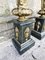 Antique Neoclassical Bronze and Marble Columns, Set of 2 16