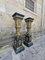 Antique Neoclassical Bronze and Marble Columns, Set of 2 9