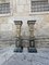 Antique Neoclassical Bronze and Marble Columns, Set of 2 10