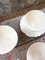 Piatti in ceramica bianca e scodelle, anni '80, set di 32, Immagine 12