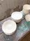 Piatti in ceramica bianca e scodelle, anni '80, set di 32, Immagine 4