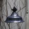 Lampada da soffitto smaltata nera e bachelite, anni '50, Immagine 5