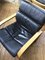 Black Leather and Bentwood Beech Sofa and Chairs, 1960s, Set of 3, Image 41