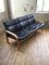 Black Leather and Bentwood Beech Sofa and Chairs, 1960s, Set of 3, Image 26