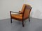 Rosewood Sofa & Leather Easy Chairs, 1960s, Set of 4 51