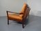 Rosewood Sofa & Leather Easy Chairs, 1960s, Set of 4 14