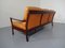 Rosewood Sofa & Leather Easy Chairs, 1960s, Set of 4 12