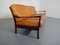 Rosewood Sofa & Leather Easy Chairs, 1960s, Set of 4 57