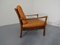 Rosewood Sofa & Leather Easy Chairs, 1960s, Set of 4 49