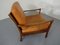 Rosewood Sofa & Leather Easy Chairs, 1960s, Set of 4 41