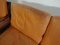 Poltronas de cuero y sofá de palisandro, años 60. Juego de 4, Imagen 61