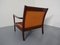 Rosewood Sofa & Leather Easy Chairs, 1960s, Set of 4 59