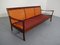 Rosewood Sofa & Leather Easy Chairs, 1960s, Set of 4 30