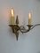 Vintage Empire Style Bronze Wall Lights, Set of 2 7