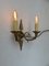 Vintage Wandlampen aus Bronze im Empire-Stil, 2er Set 7