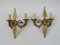 Vintage Empire Style Bronze Wall Lights, Set of 2, Image 9