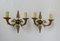 Vintage Empire Style Bronze Wall Lights, Set of 2, Image 2