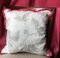 Metallic Floral Embroidery Pillow by Katrin Herden for Sohil Design 4