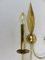 Brass Wall Lights, 1950s, Set of 2 7