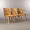 Danish Vinyl Dining Chairs, 1970s, Set of 3 1