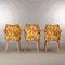 Danish Vinyl Dining Chairs, 1970s, Set of 3 2