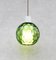 Bubble Glass Pendant Lamp by Aloys Gangkofner for Peill & Putzler, 1960s, Image 2