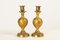 Antique French Louis XVI Gilt Clock and Candleholders by Japy Fréres, Set of 3, Image 13