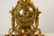 Antike vergoldete französische Louis XVI Uhr & Kerzenhalter von Japy Fréres, 3er Set 4