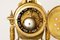 Reloj Luis XVI francés antiguo dorado con candelabros de Japy Fréres. Juego de 3, Imagen 14