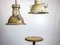 Lámpara colgante industrial de Holophane, años 40, Imagen 3