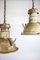 Lámpara colgante industrial de Holophane, años 40, Imagen 9