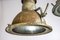 Lámpara colgante industrial de Holophane, años 40, Imagen 8