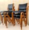 Vintage Stackable Dining Chairs, 1960s, Set of 6 2