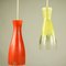 Glass Shade Pendant Lamp, 1950s 5