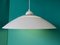 Danish White Ceiling Lamp, 1970s 6