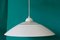 Danish White Ceiling Lamp, 1970s 1
