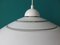 Danish White Ceiling Lamp, 1970s 4