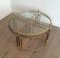 French Neoclassical Brass Coffee Table, 1970s 11