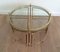 French Neoclassical Brass Coffee Table, 1970s 10