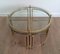 French Neoclassical Brass Coffee Table, 1970s 7