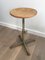 Antique Industrial Steel and Wood Stool, 1900s 1