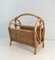 French Rattan Magazine Rack, 1970s, Image 2