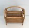 French Rattan Magazine Rack, 1970s, Image 4