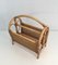 French Rattan Magazine Rack, 1970s 13