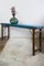 Blue Teak Console Table, 1950s 15