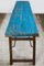 Blue Teak Console Table, 1950s 7
